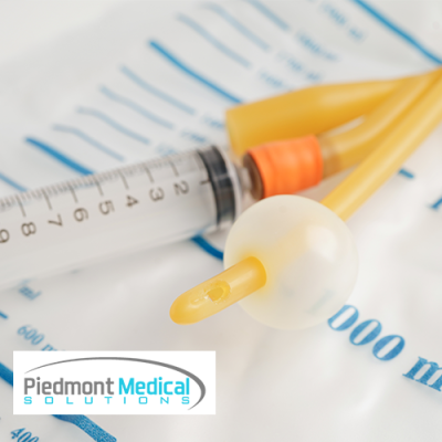 Foley Catheter and Syringe